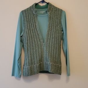 Shirt and vest combo